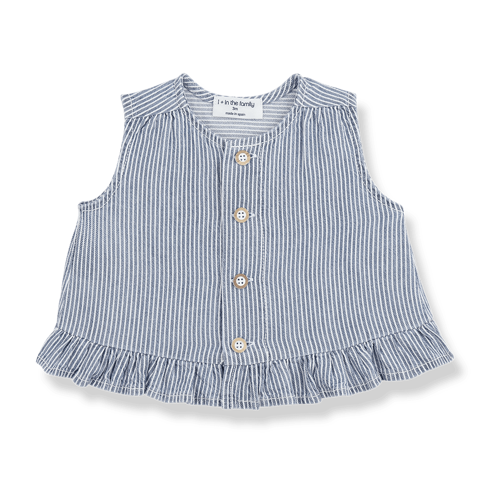 1+ in the family - Blouse - Denim