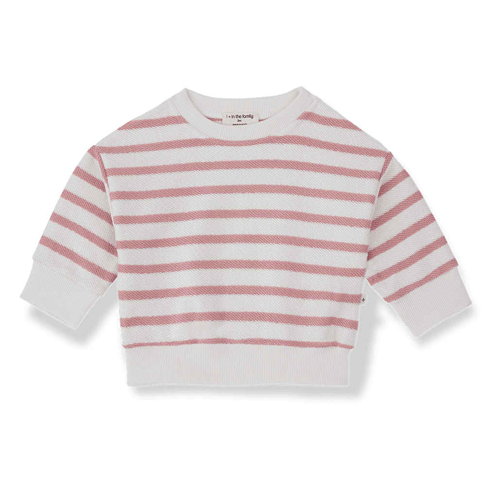 1+ in the family - Sweater - Strawberry