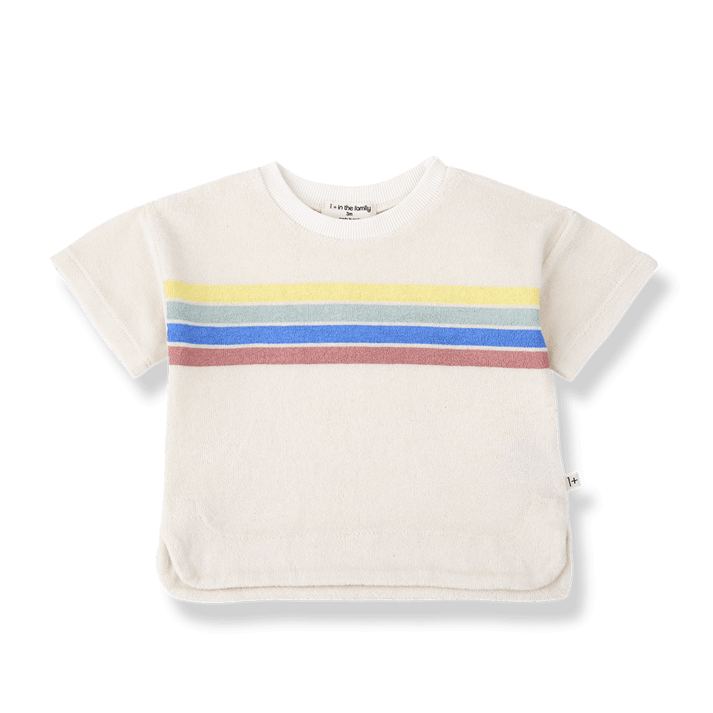 1+ in the family - S.sleeve t-shirt - Off-white