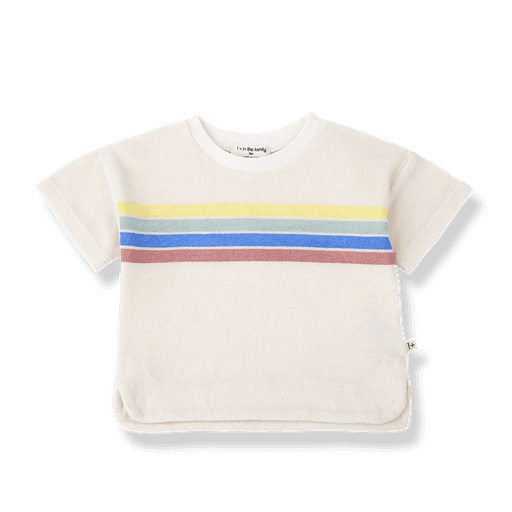 1+ in the family - S.sleeve t-shirt - Off-white