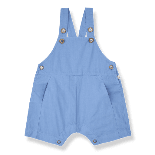 1+ in the family - Short dungaree - Ultramarine