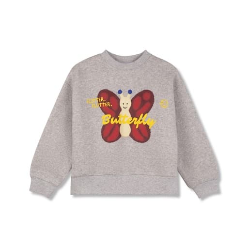 Wynken - bon bon sweat - grey melange