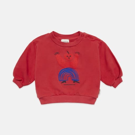 Weekend House Kids - Cherry kid baby sweatshirt - Red