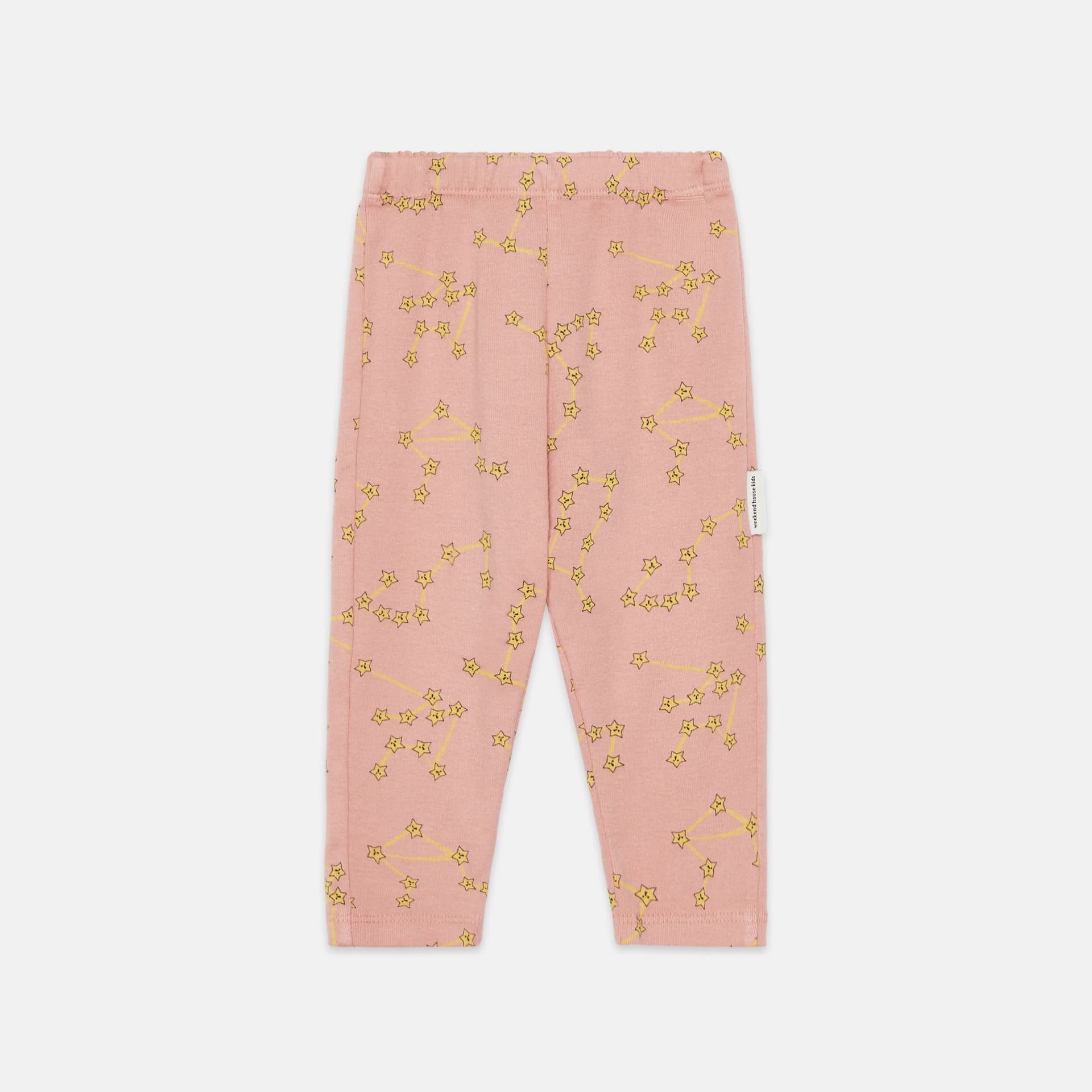 Weekend House Kids - Constellation baby legging - Soft peach