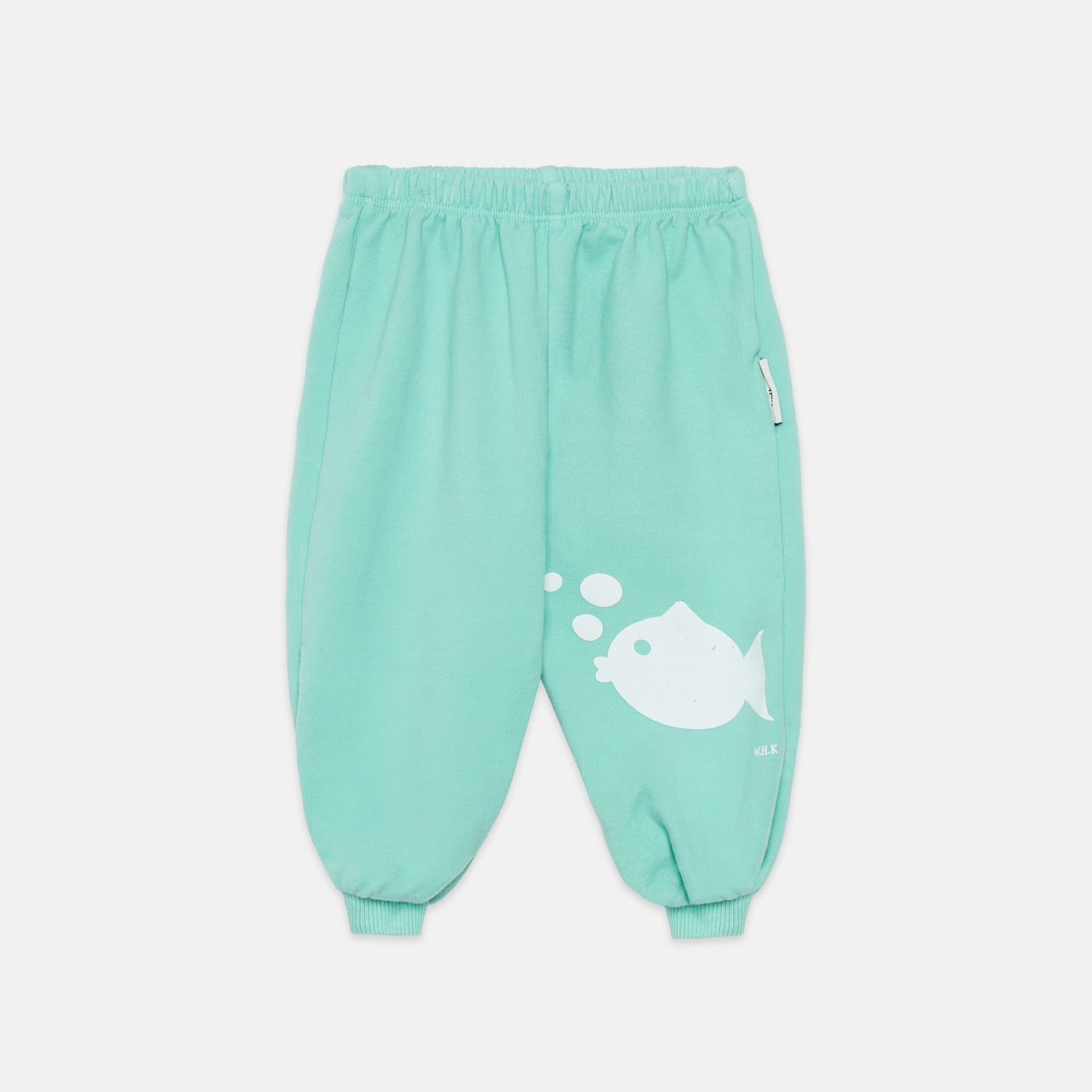 Weekend House Kids - Fish baby sweatpants - Mint