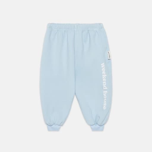 Weekend House Kids - Whk baby sweatpants - Celeste
