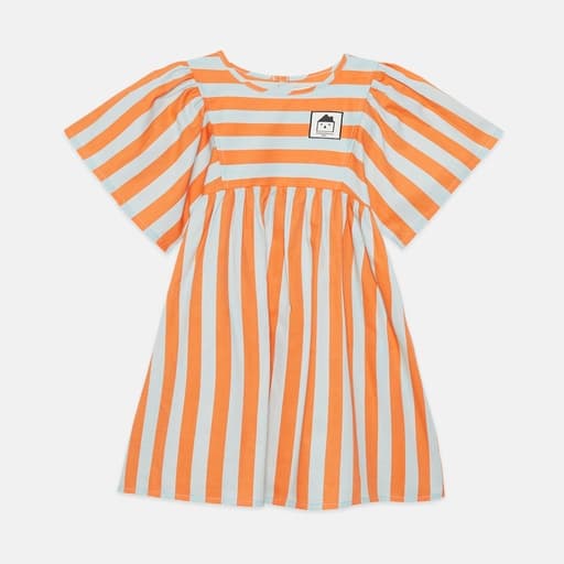 Weekend House Kids - Stripes butterfly dress - Orange