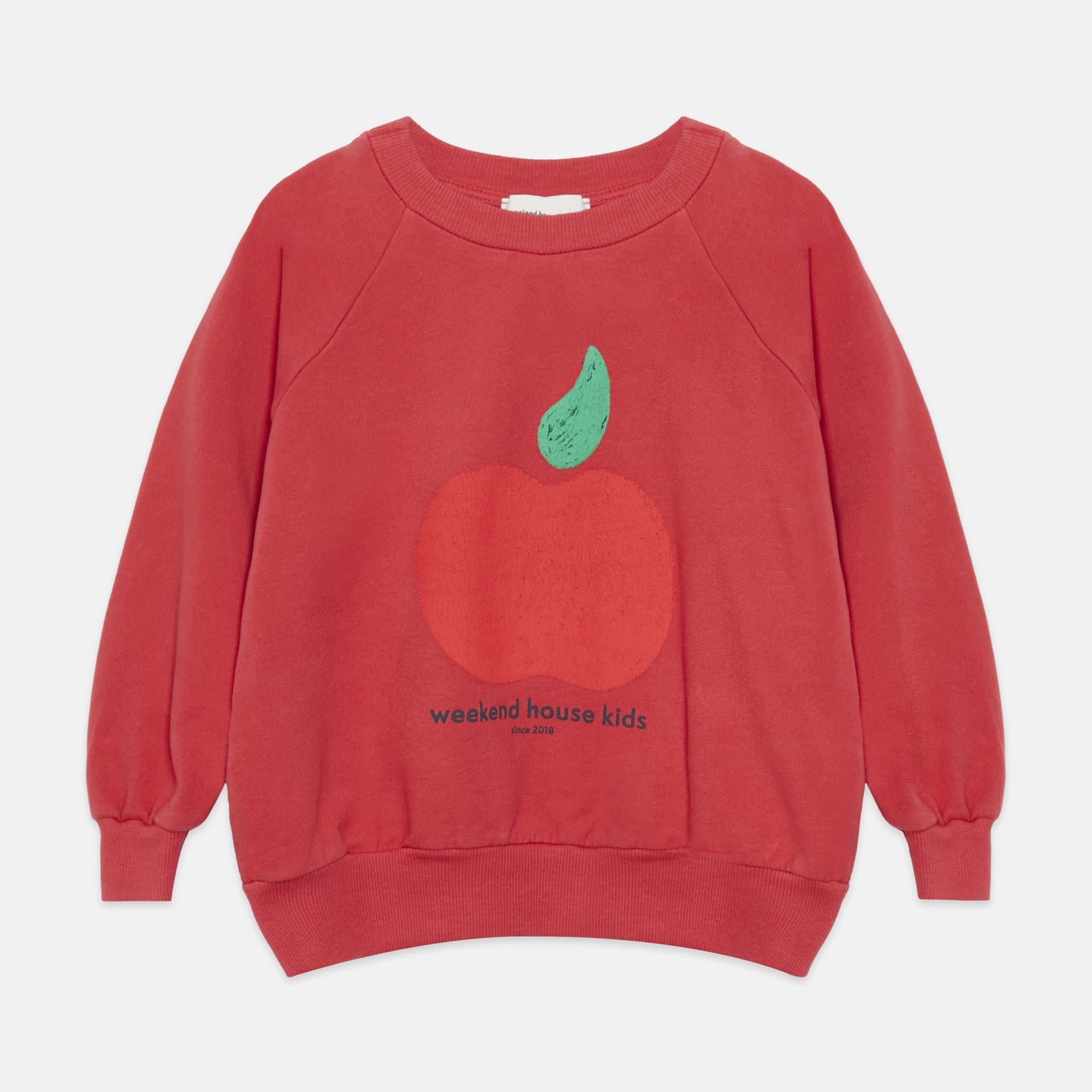 Weekend House Kids - Apple sweatshirt - Red