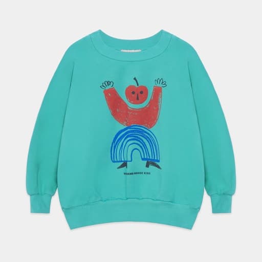 Weekend House Kids - Cherry kid sweatshirt - Green