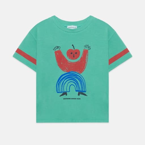 Weekend House Kids - Cherry kid t-shirt - Green