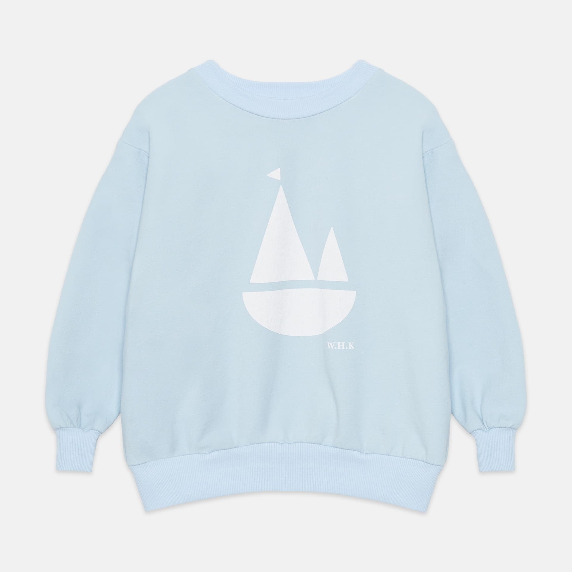 Weekend House Kids - Boat sweatshirt - Celeste
