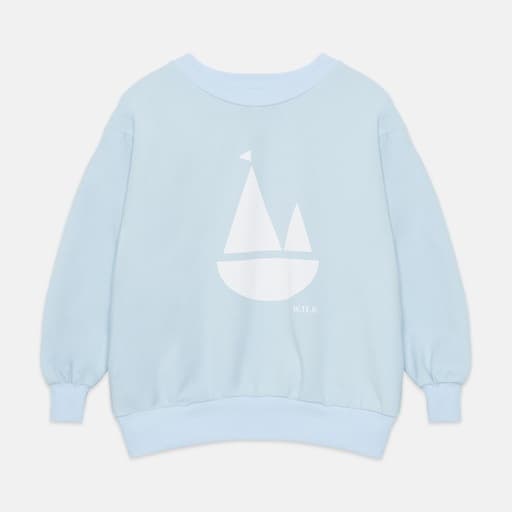 Weekend House Kids - Boat sweatshirt - Celeste