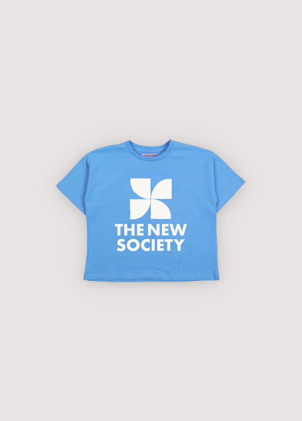 The New Society - Tns logo t-shirt - Iris whisper