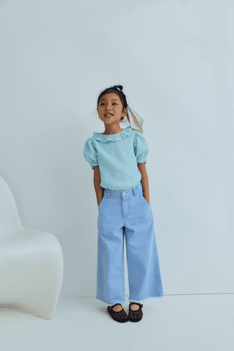 The New Society - Lily pant - Light denim