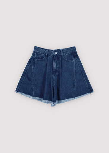 The New Society - Tns denim teen short - Indigo denim