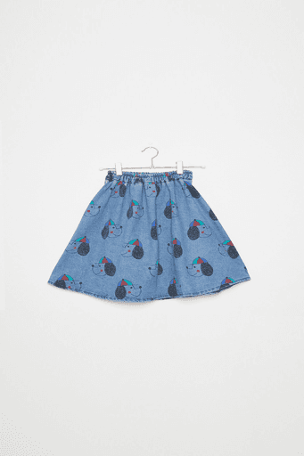 Weekend House Kids - Happy dog denim short skirt