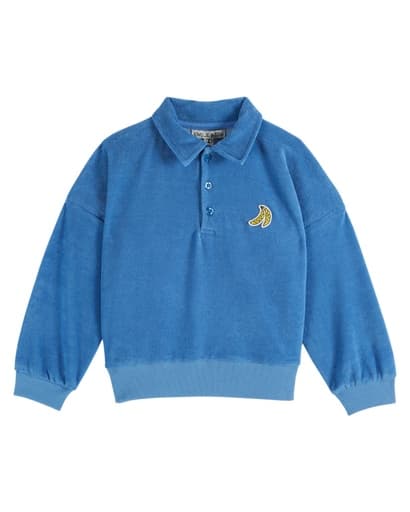 Emile & Ida - Sweat shirt eponge - Mer (ad125a)