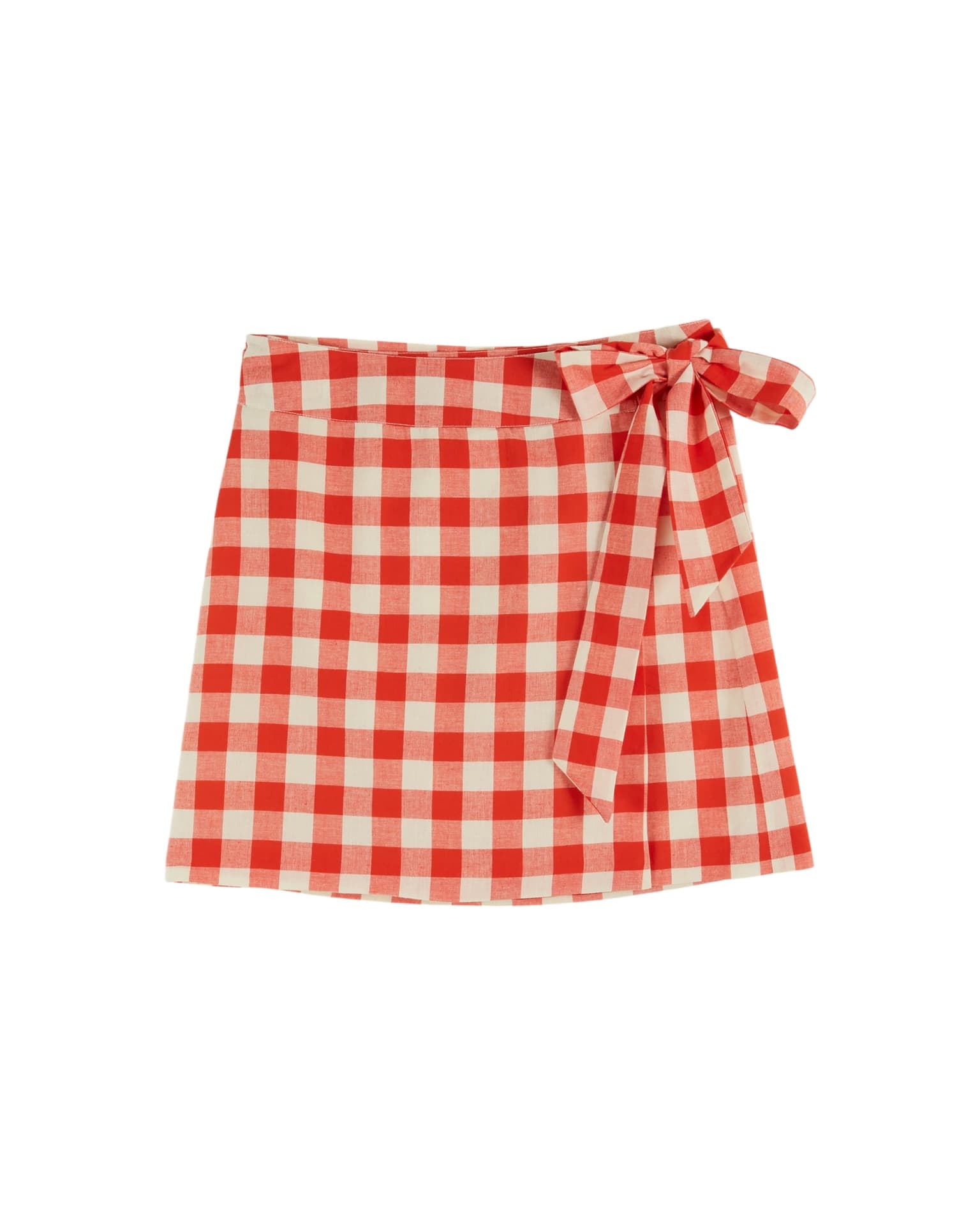 Emile & Ida - Jupe vichy rouge - Vichy rouge (ida-dimanche)