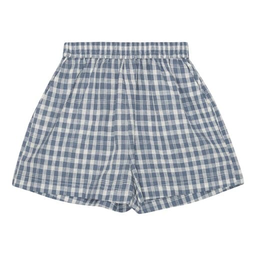 Brunobruno - Theo check shorts - dusty blue check