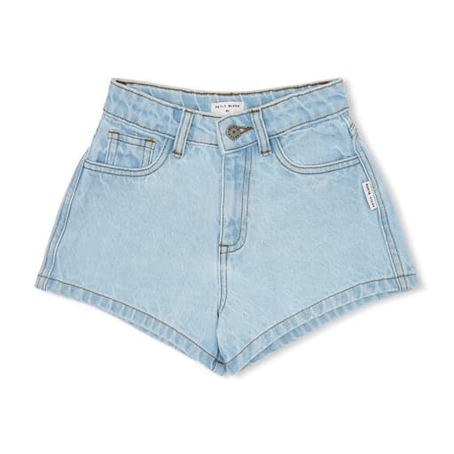 Petit Blush - Jeans short - Washed light blue