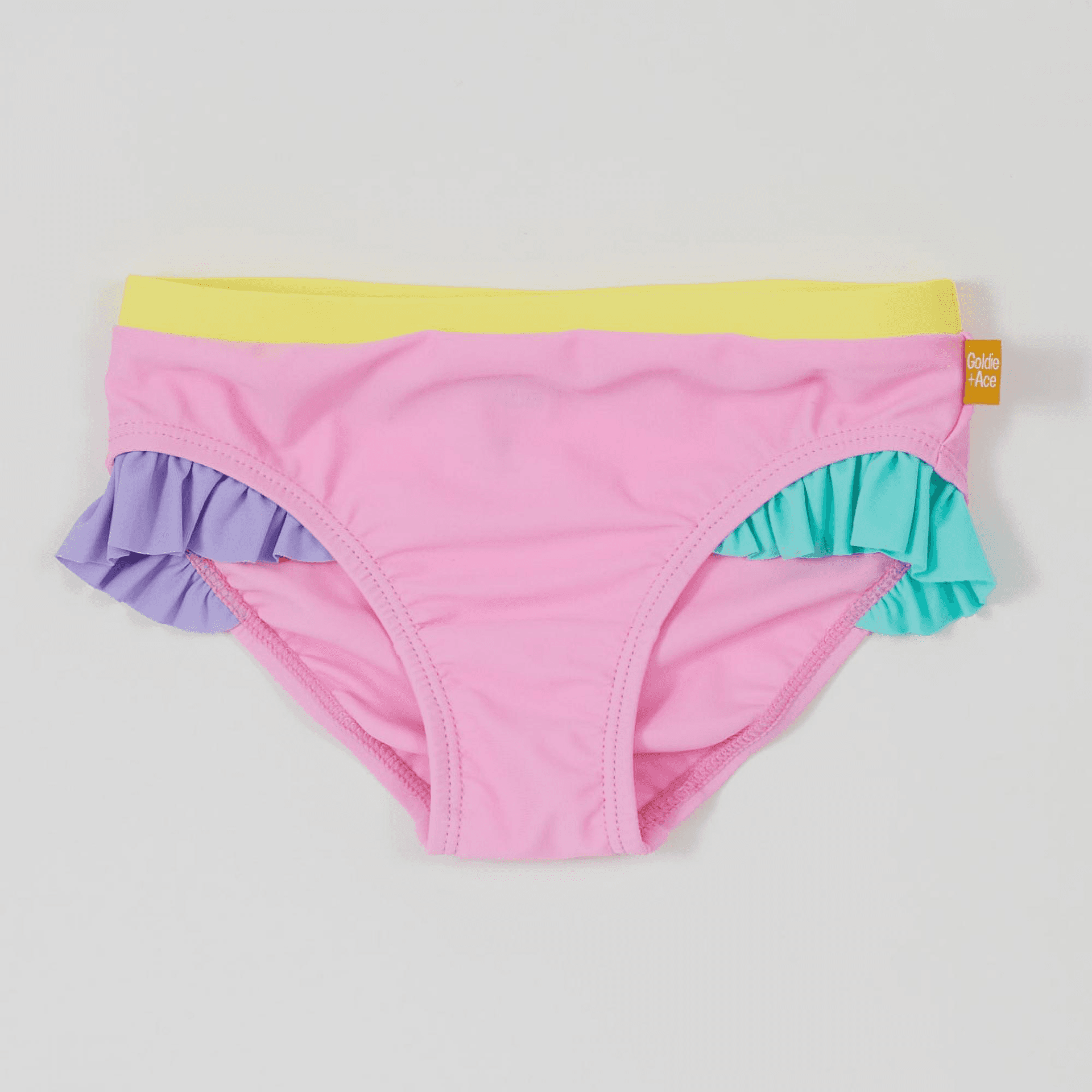 Goldie and Ace - Pastel beach bikini bottom