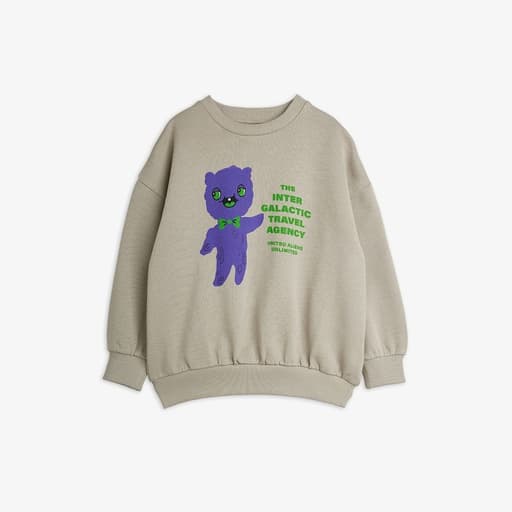 Mini Rodini - Alien travel sweatshirt - Grey