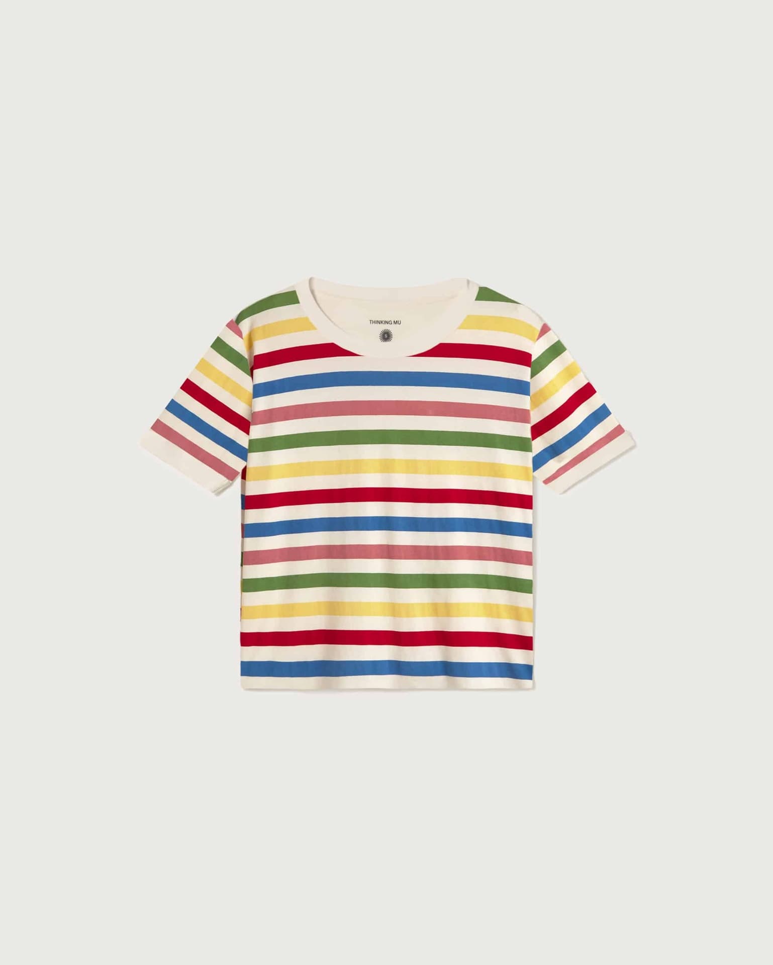 Thinking Mu - Med stripes zowie tee
