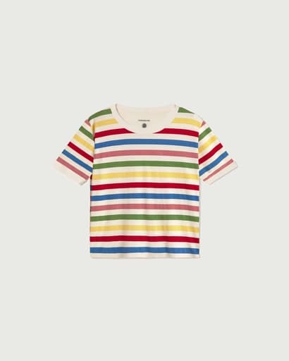 Thinking Mu - Med stripes zowie tee