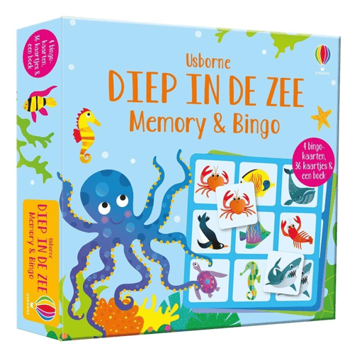 Diep in de zee (memory & bingo)